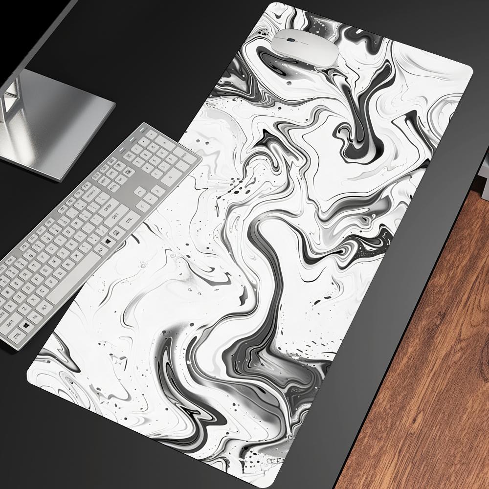 Desk Setup Gaming And Work - Tapis de bureau antidérapant en caoutchouc
