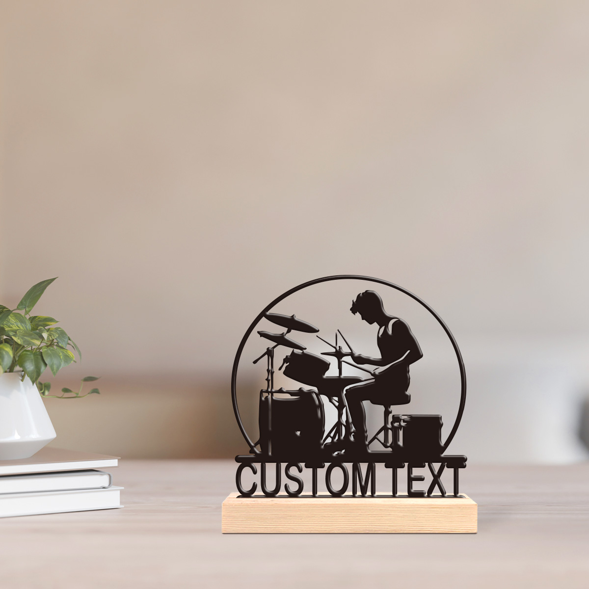 Desk Setup Decor - 1 pièce Statue de bureau en