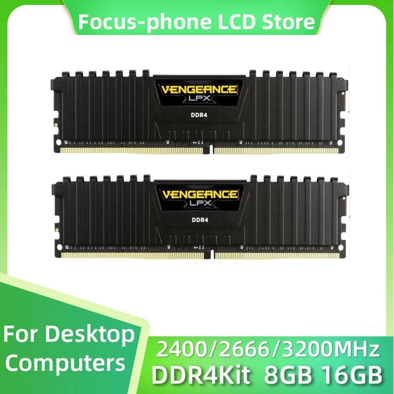 Corsair Ram Vengeance 16Gb - CORSAIR-Mémoire RAM DDR4 pour ordinateur de