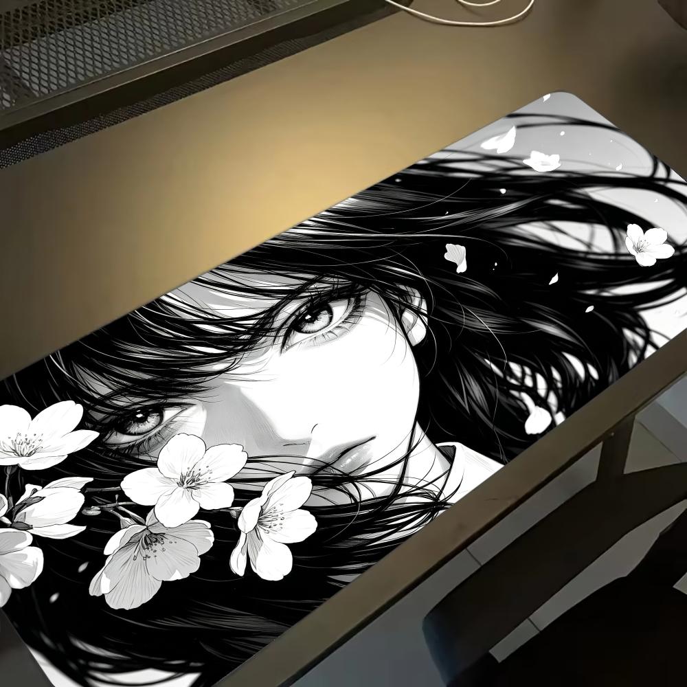 Desk Setup Gaming And Work - Tapis de souris en tissu extra