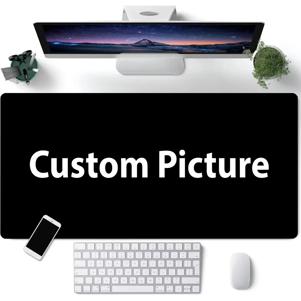 Desk Setup Diy - Tapis de souris personnalisé avec photo,