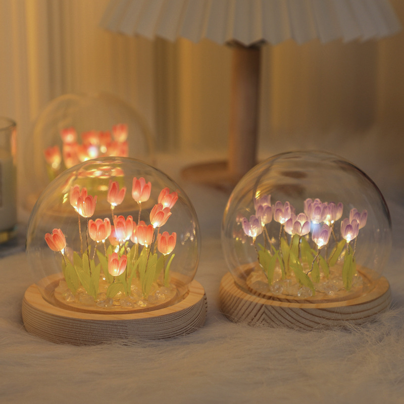Desk Setup Lighting - Sac lumineux de nuit tulipe fait