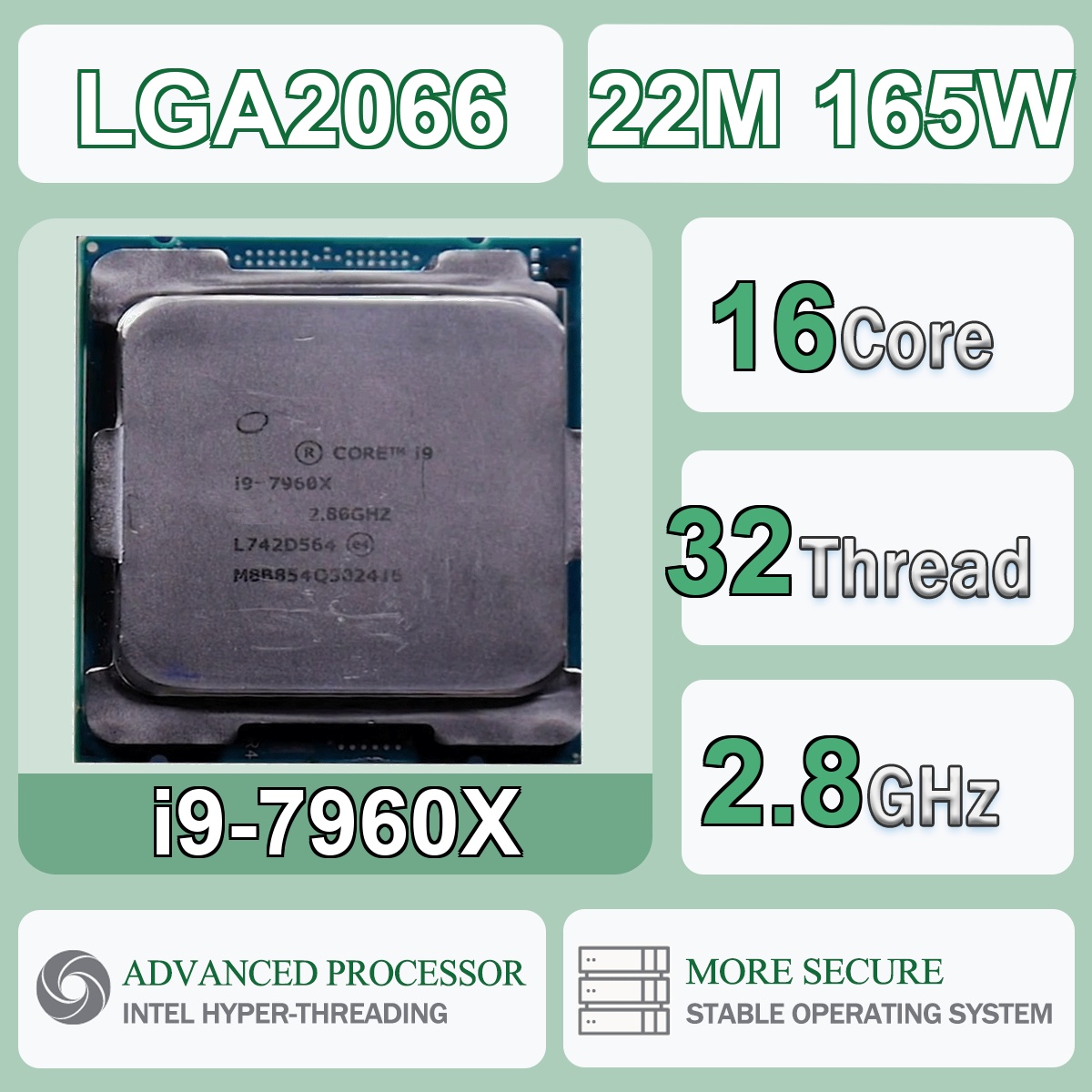 Intel Core i9-7960X 16 cœurs 3 - Intel Cpu Core I9 avis et prix