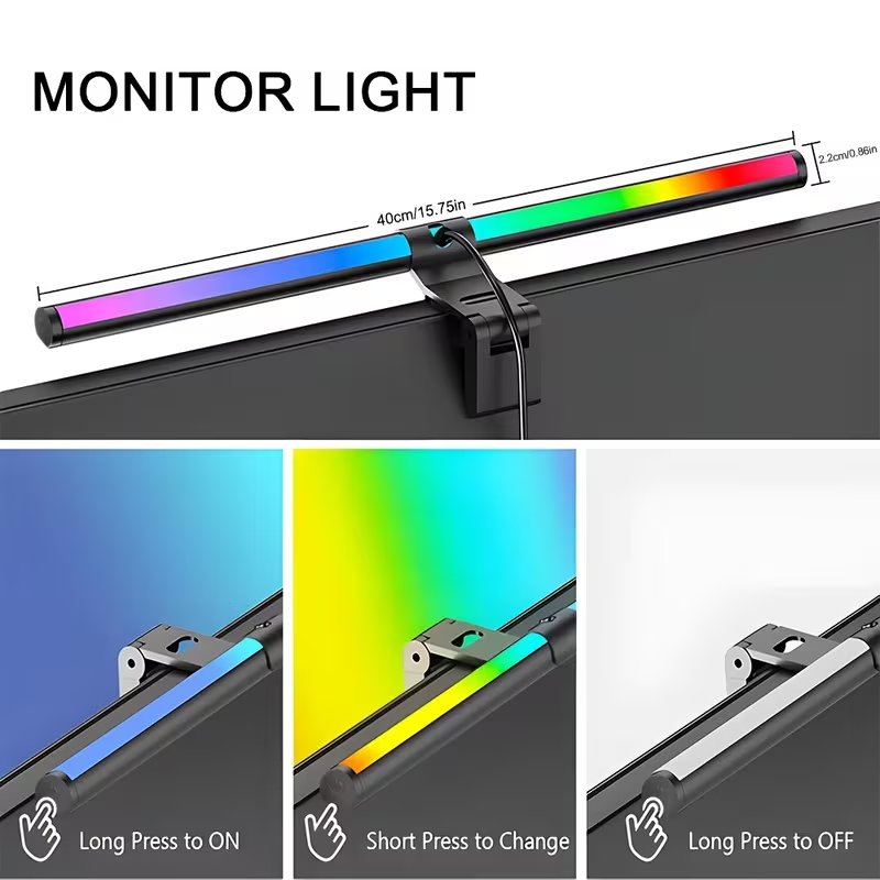 Barre lumineuse LED pour monit - Desk Setup Lighting avis et prix