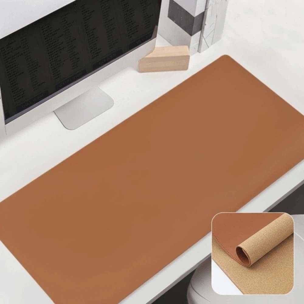 Tapis de bureau en cuir, bloc- - Desk Setup Rug avis et prix