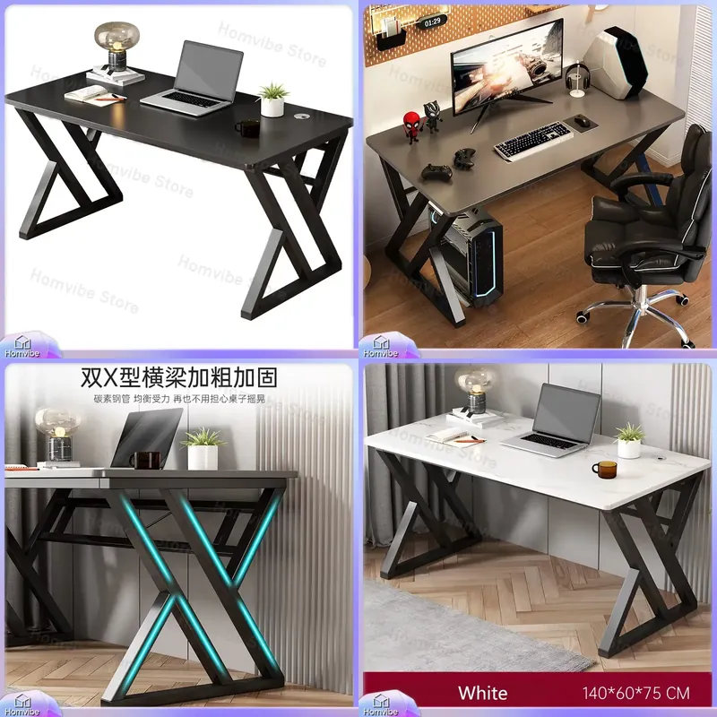 Bureau d'ordinateur moderne et - Desk Setup Height avis et prix