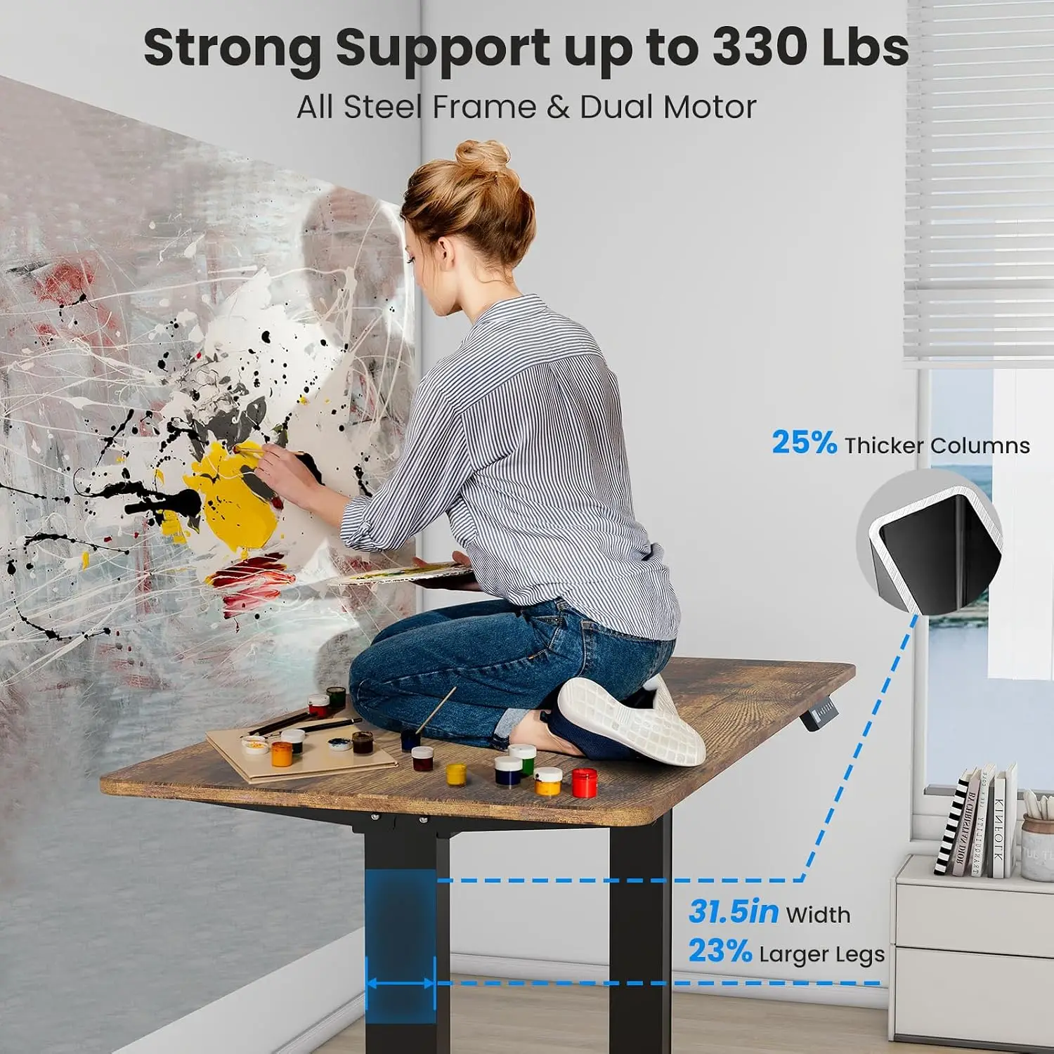 Cadre de bureau réglable en ha - Desk Setup Height avis et prix