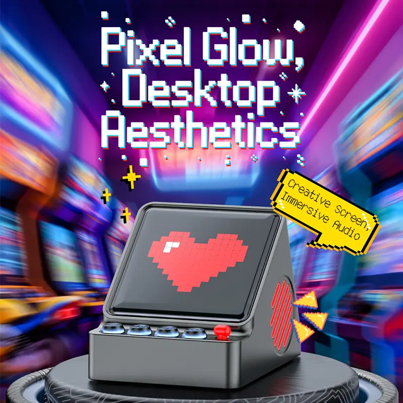 Haut-parleur portable à affich - Desk Setup Diy avis et prix