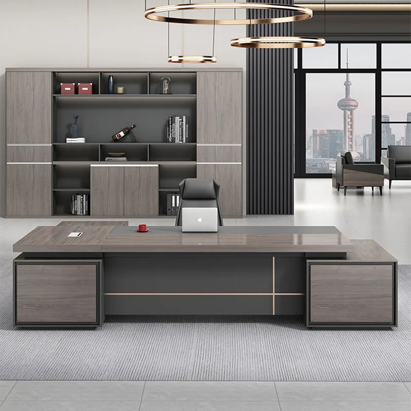 Bureau De rangement De luxe en - L Shaped Desk Setup avis et prix