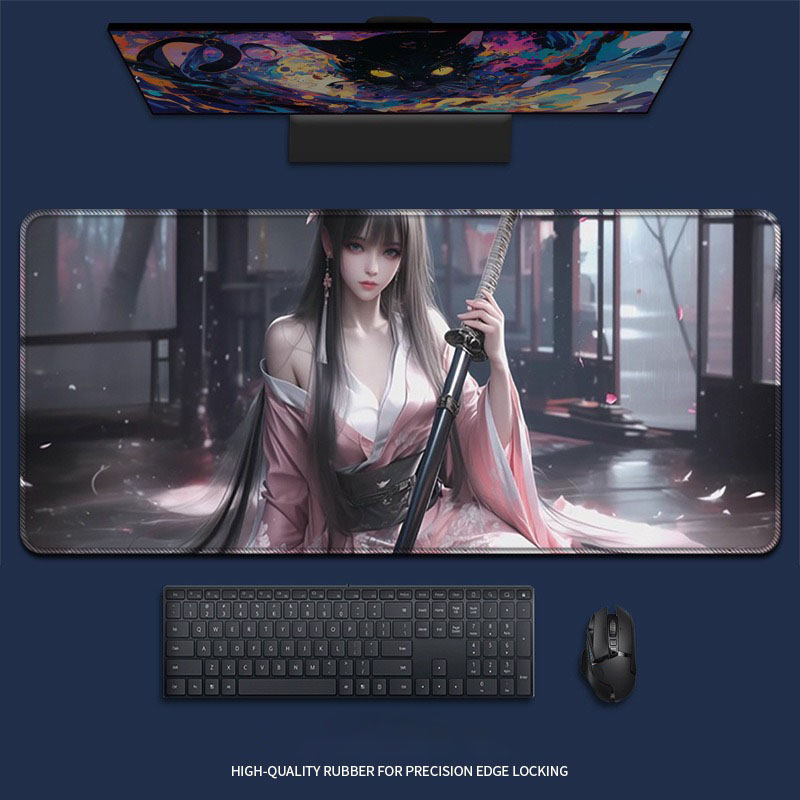 Tapis de Souris Gaming XXL 900 - Desk Setup Red avis et prix