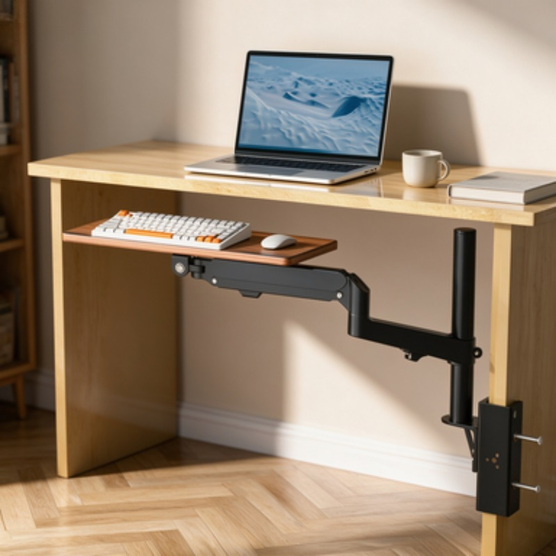Plateau de clavier sous le bur - Desk Setup Diy avis et prix