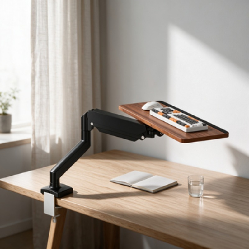 Plateau de clavier sous le bur - Desk Setup Diy avis et prix