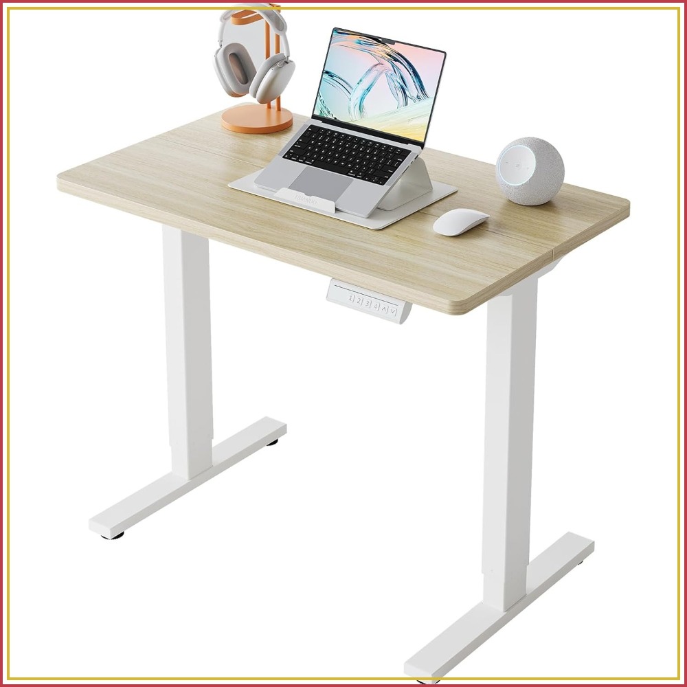 Petit bureau électrique réglab - L Shaped Desk Setup avis et prix