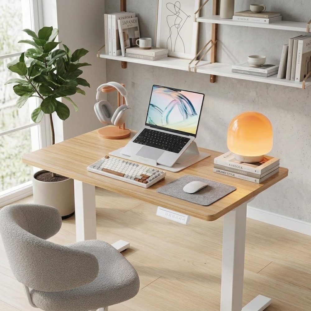 Petit bureau électrique réglab - L Shaped Desk Setup avis et prix