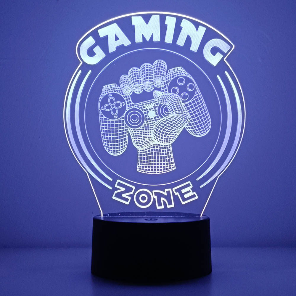 3D veilleuse lampe salle de je - Desk Setup Diy avis et prix