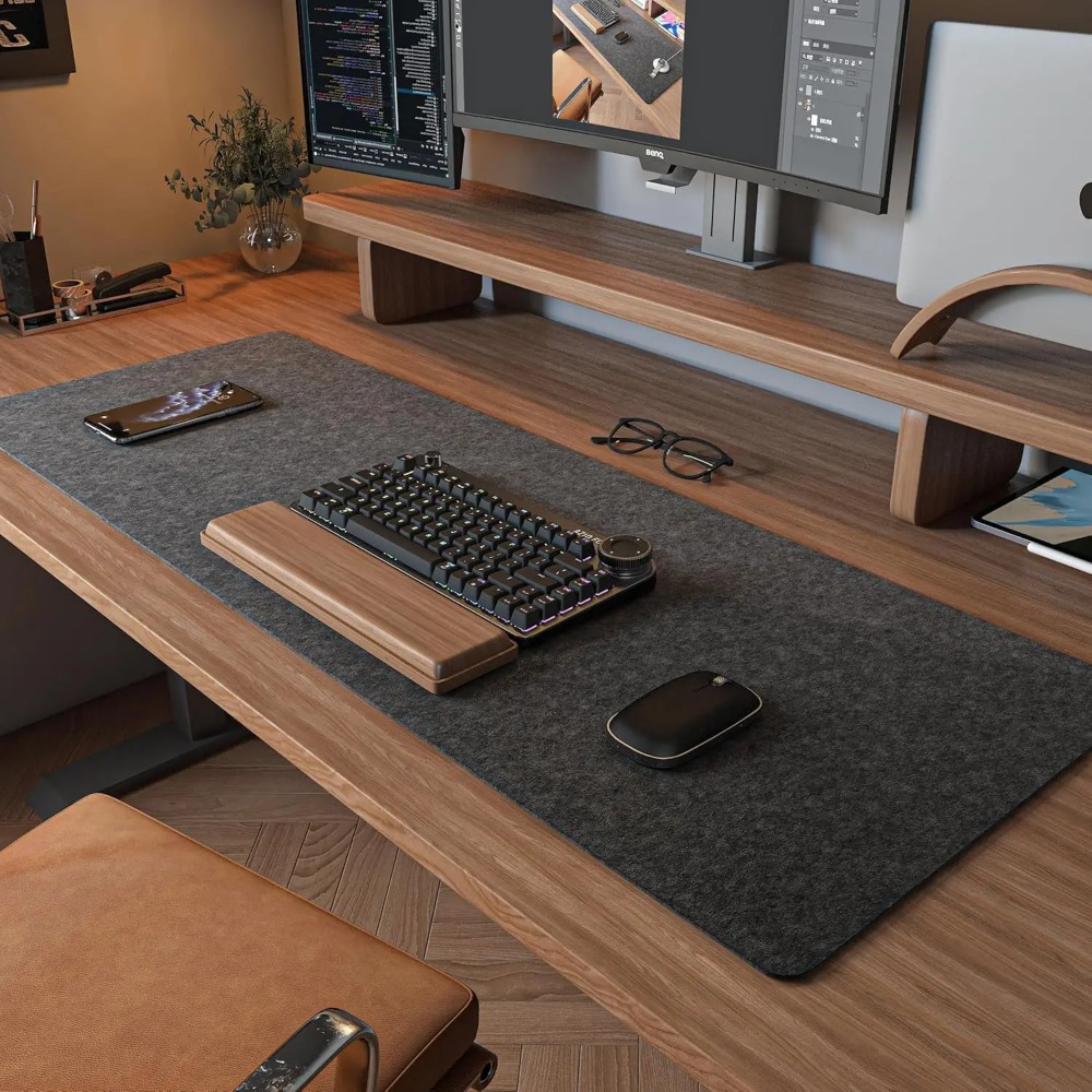 Tapis de bureau en feutre pour - Desk Setup Rug avis et prix