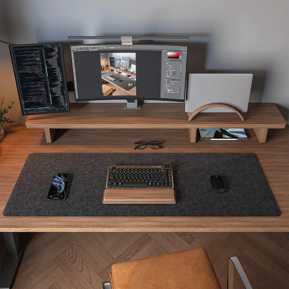 Tapis de bureau en feutre pour - Desk Setup Rug avis et prix