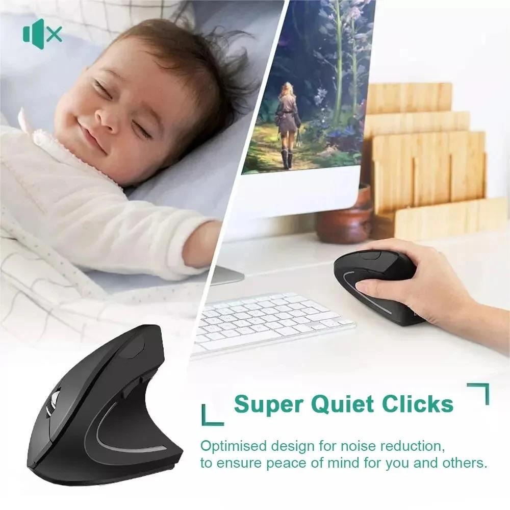 Souris sans fil ergonomique 16 - Desk Setup Gaming And Work avis et prix