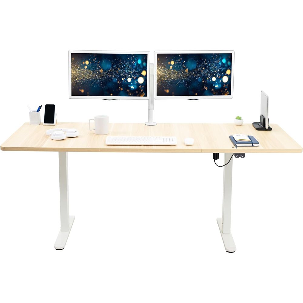 Bureau électrique sur pied de  - Desk Setup Height avis et prix
