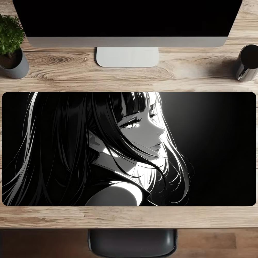 Tapis de souris Dark Anime Gir - Desk Setup Gaming And Work avis et prix
