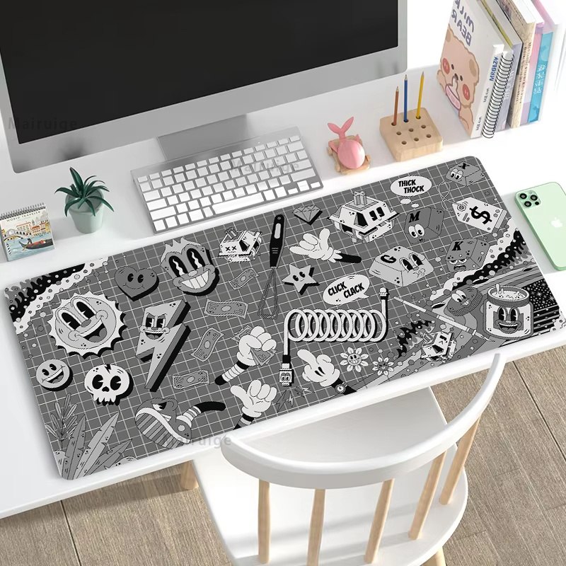 Grand tapis de souris en polym - Desk Setup Diy avis et prix