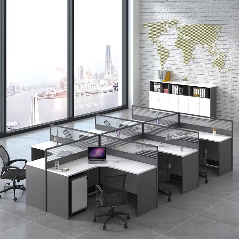 Poste de travail en L pour 2,  - L Shaped Desk Setup avis et prix