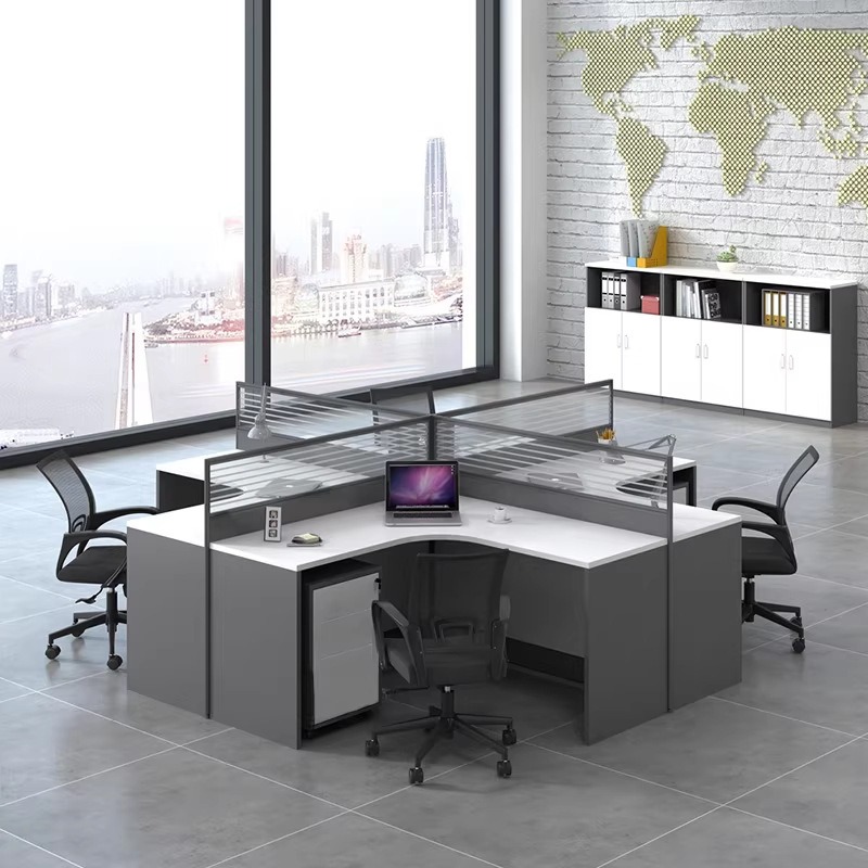 Poste de travail en L pour 2,  - L Shaped Desk Setup avis et prix
