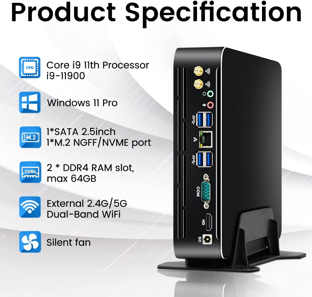 Mini PC Partaker 11e génératio - Intel Cpu Core I9 avis et prix