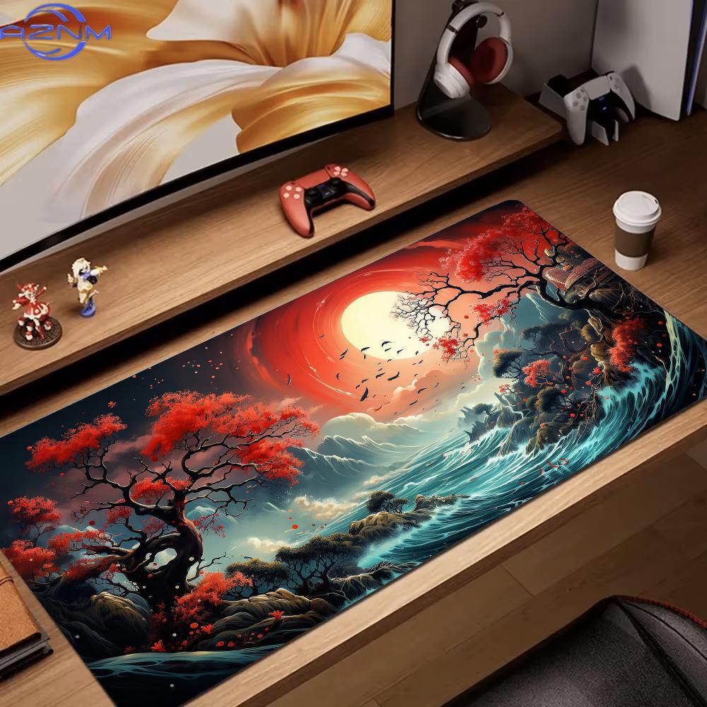 Tapis de souris et de bureau a - Desk Setup Red avis et prix