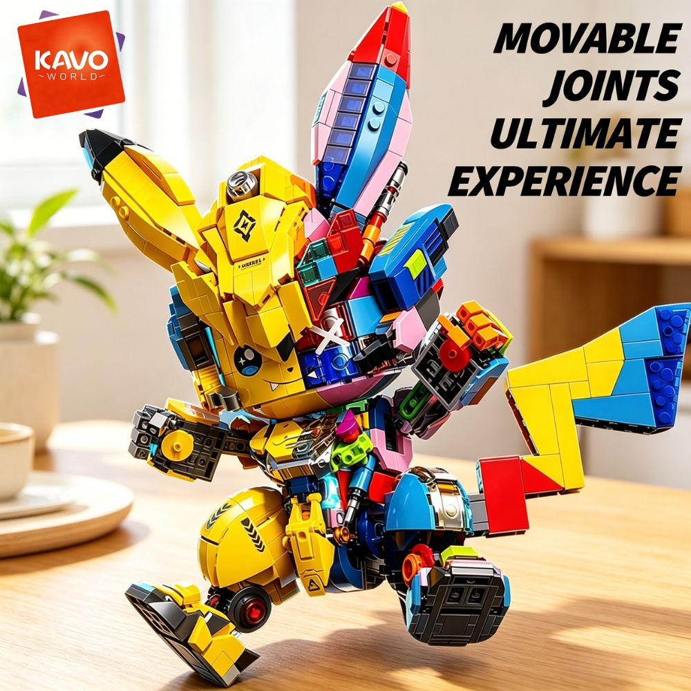 KAVOWORLD 1505PCS DIY Mecha Mo - Desk Setup Build avis et prix
