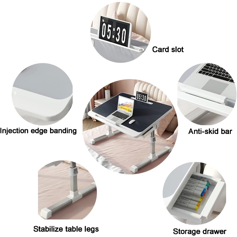 Plateau de lit pour ordinateur - Desk Setup Laptop avis et prix