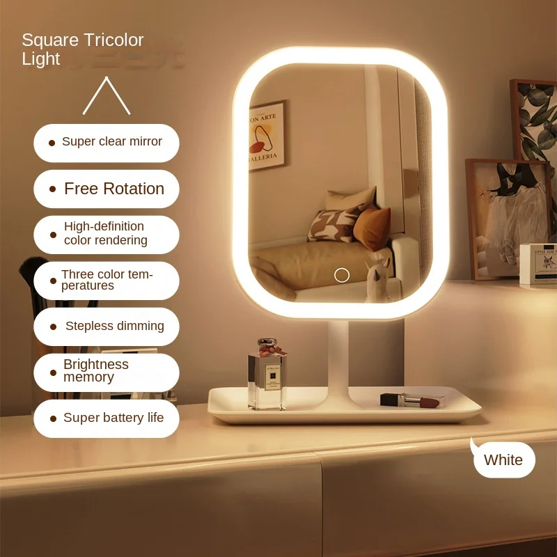 Nouveau miroir de maquillage L - Desk Setup Lighting avis et prix
