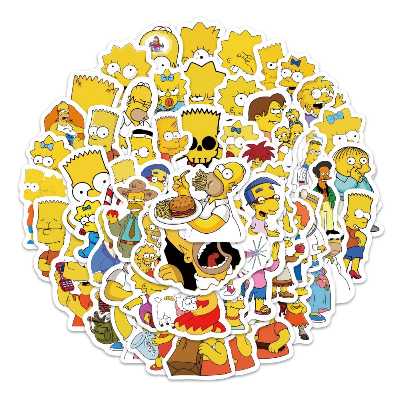 Autocollants The Simpsons Home - Desk Setup Decor avis et prix