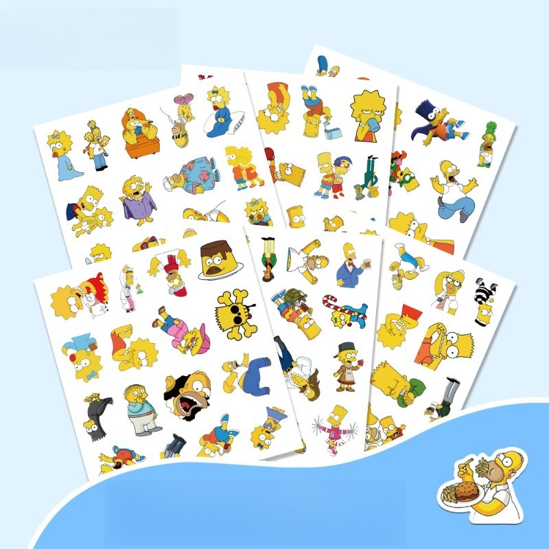 Autocollants The Simpsons Home - Desk Setup Decor avis et prix