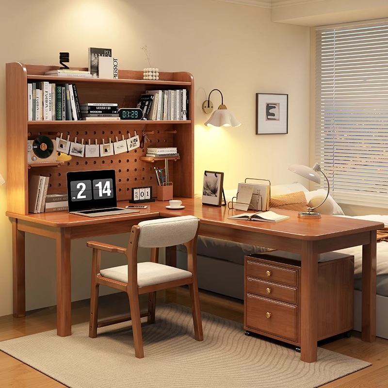 Bureau d'angle moderne en bois - L Shaped Desk Setup avis et prix