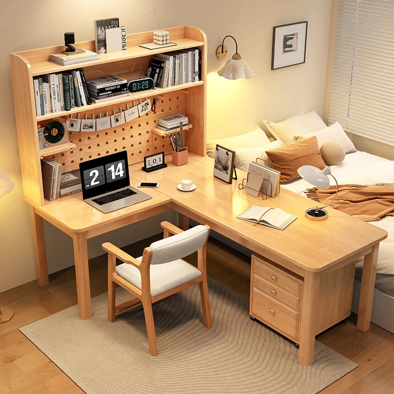 Bureau d'angle moderne en bois - L Shaped Desk Setup avis et prix