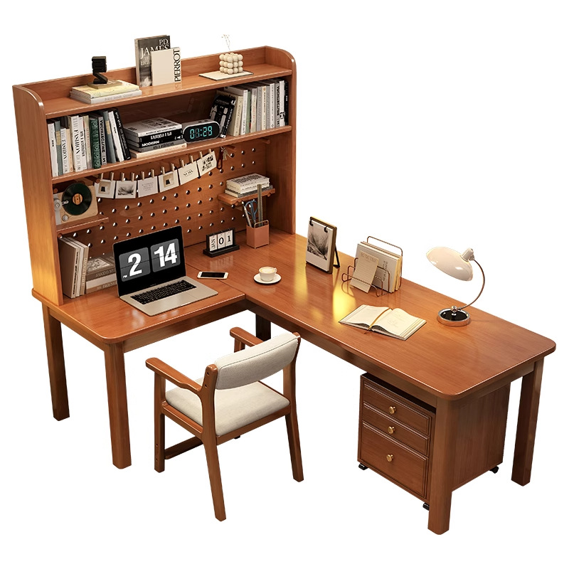 Bureau d'angle moderne en bois - L Shaped Desk Setup avis et prix