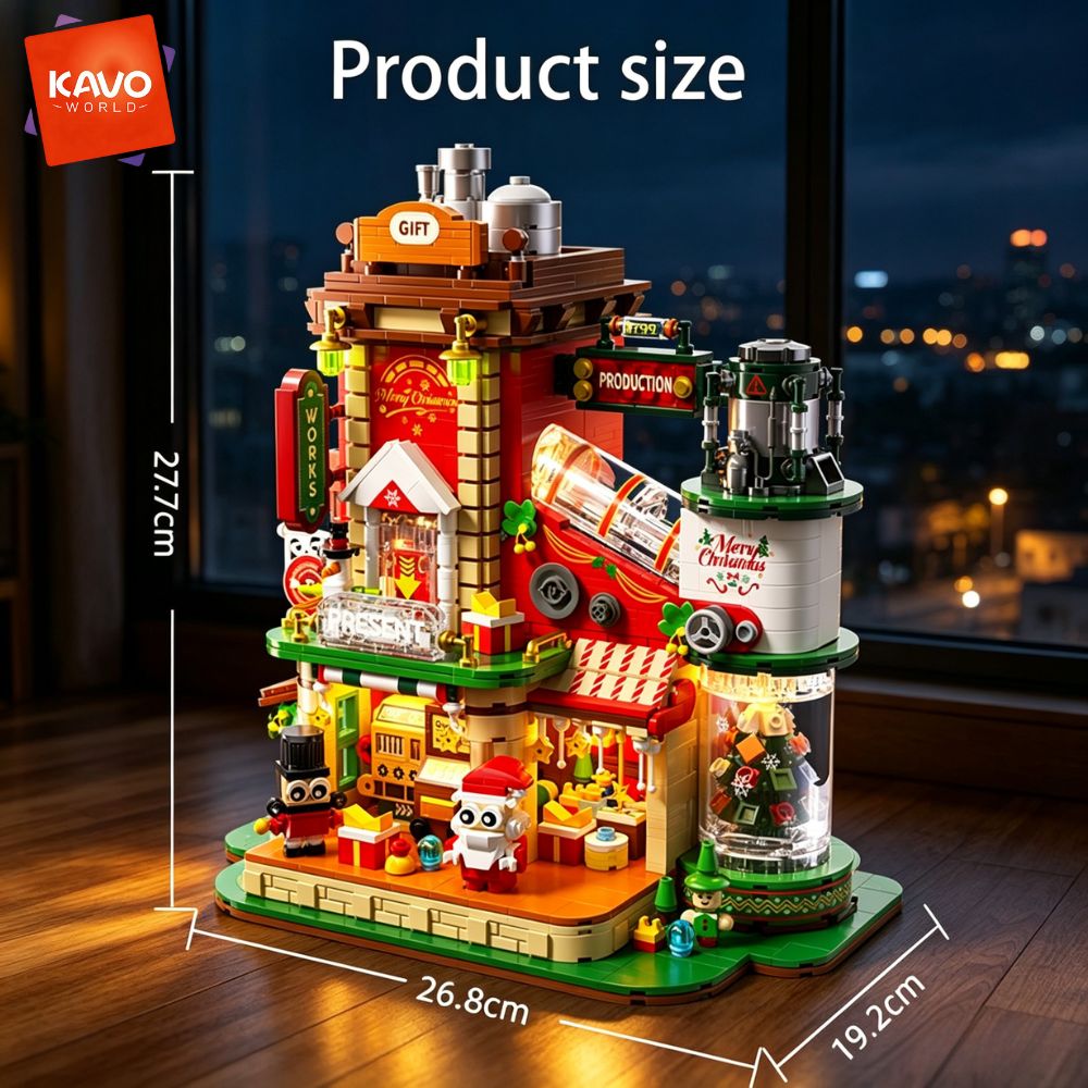 KAVOWORLD 2775 pièces, jouet d - Desk Setup Build avis et prix