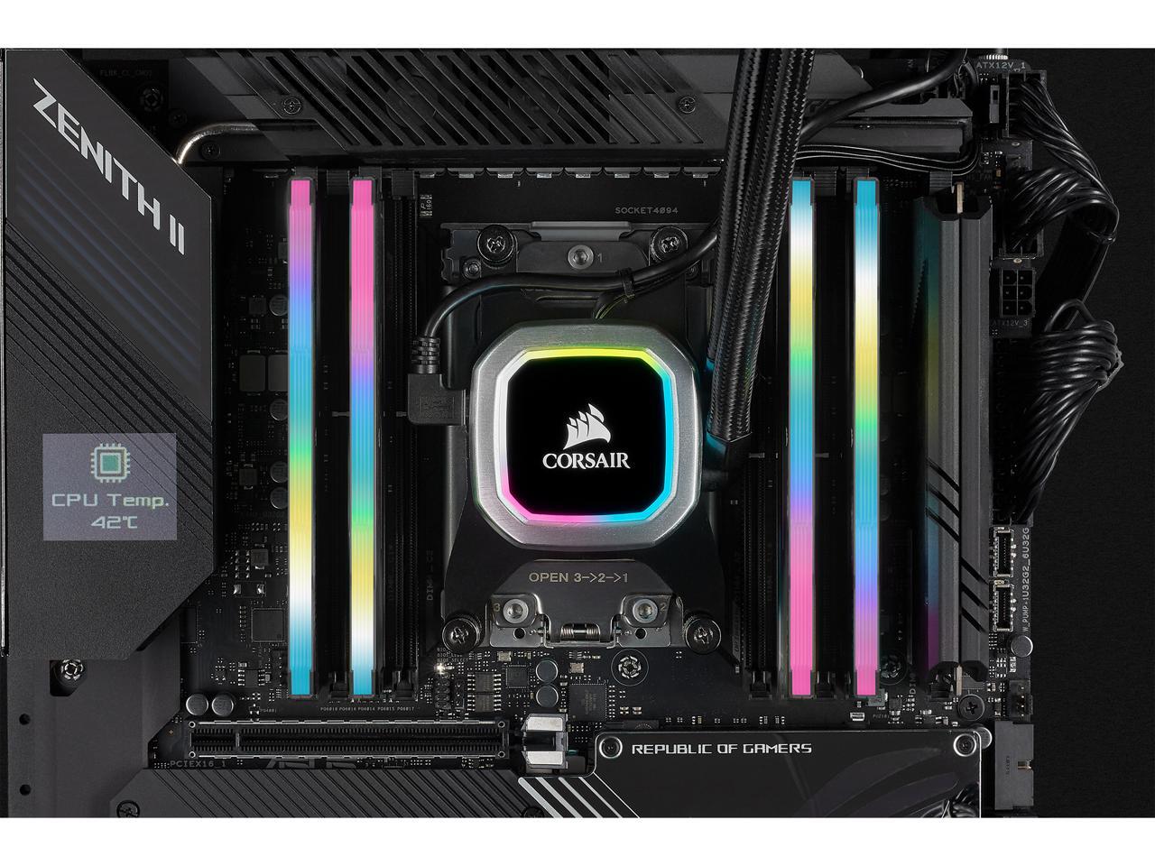 CORSAIR Vengeance RGB Pro SL 3 - Corsair Ram Vengeance 16Gb avis et prix